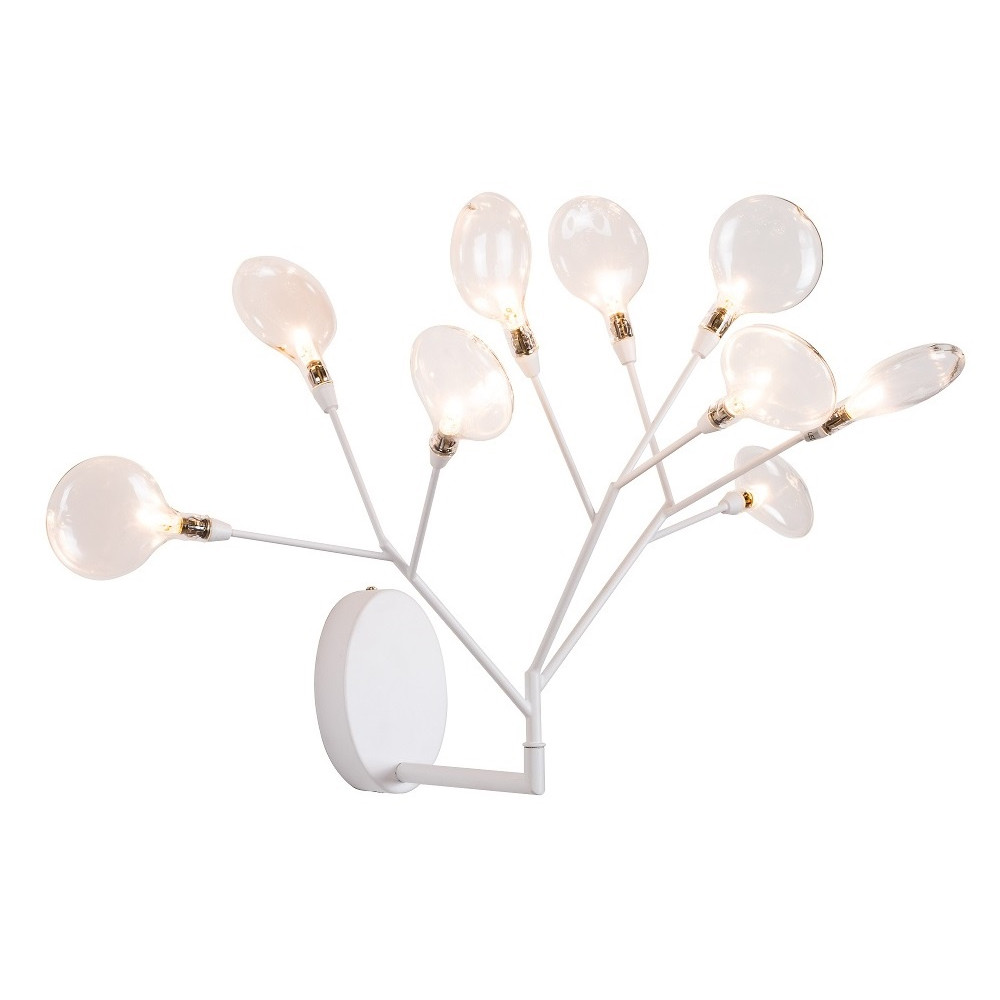 Бра EVITA AP9 WHITE/TRANSPARENT