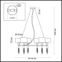 Подвесная люстра Neoclassi 4516/6