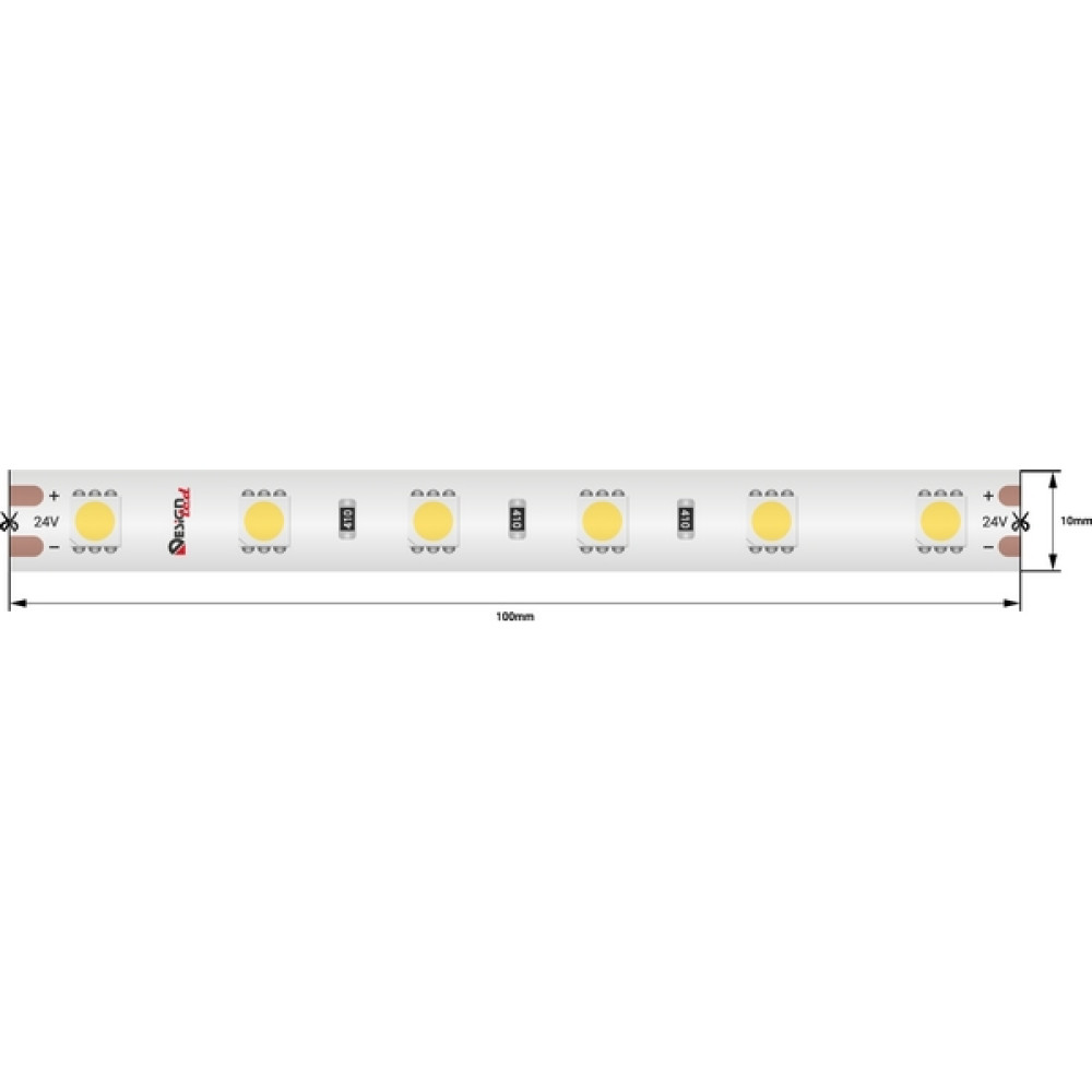 Светодиодная лента LUX DSG560-24-WW-65