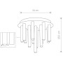 Потолочная люстра Stalactite 8355