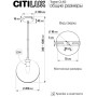 Подвесной светильник Томми CL102625