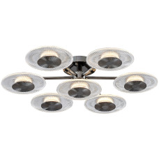 Потолочная люстра 4540 4547/PL black glossy